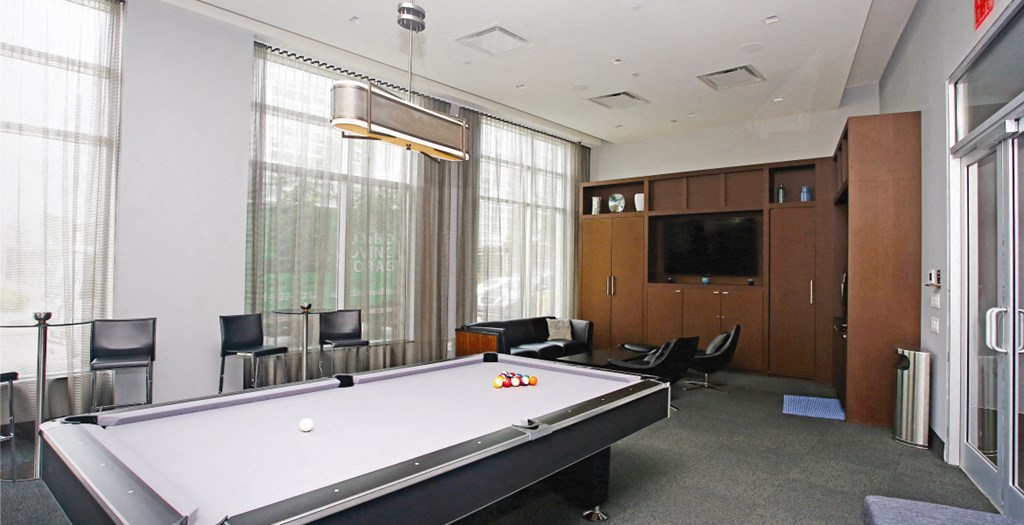 pool table at 544 Union, Williamsburg, Williamsburg, Brooklyn, 11211